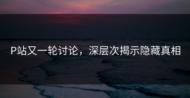 P站又一轮讨论，深层次揭示隐藏真相